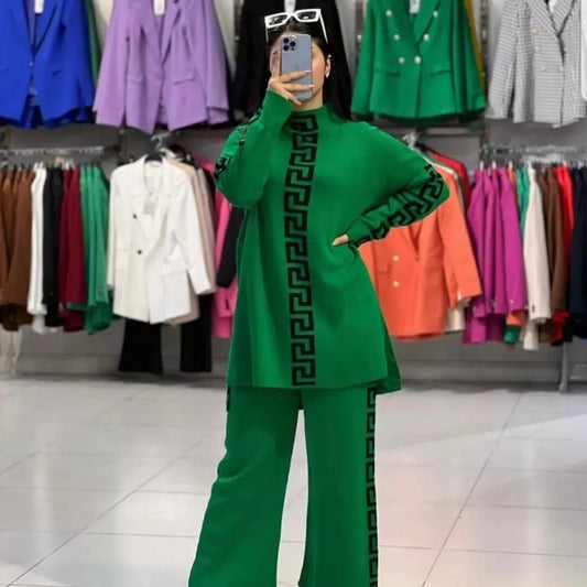 CH-324 Pcs Printed Winter Outfit