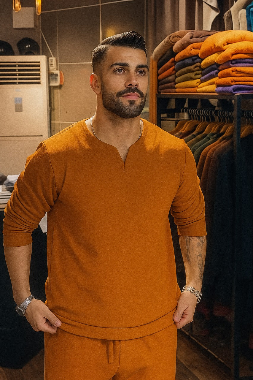 LI-46 BEA'S NEW WINTER V-NECK TRACKSUIT