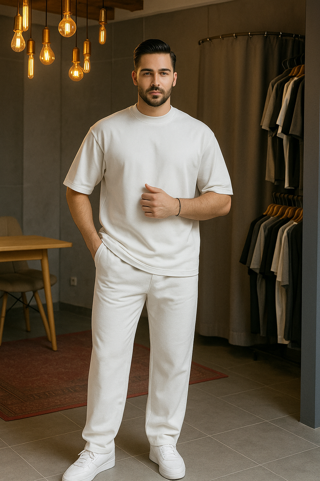 LI-55 BEAS | MonoMode Co-ord – Smooth Moves in Solid Tones