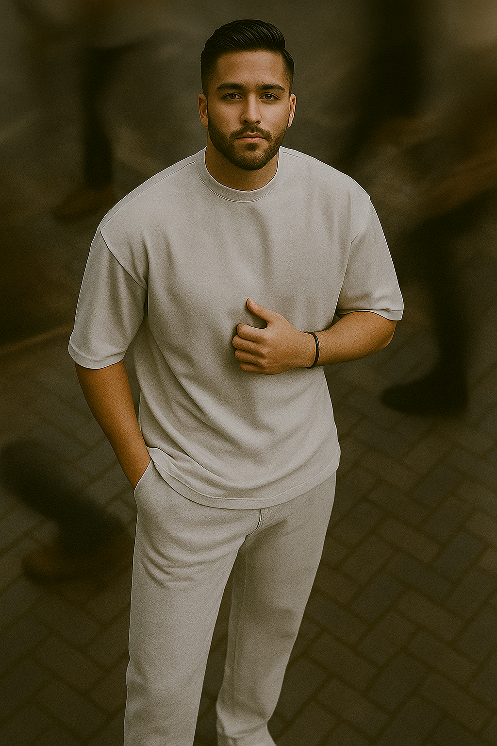 LI-55 BEAS | MonoMode Co-ord – Smooth Moves in Solid Tones