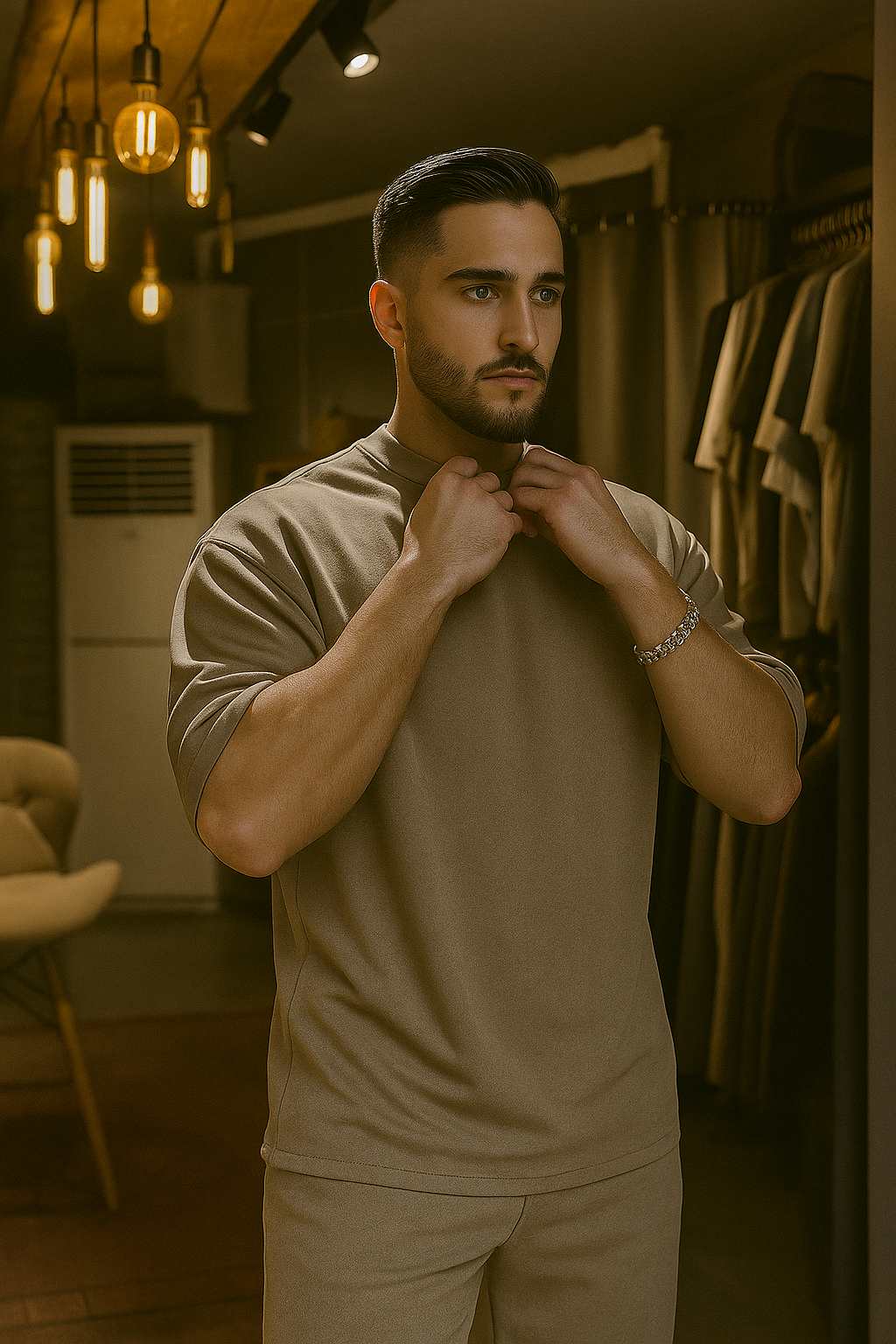 LI-55 BEAS | MonoMode Co-ord – Smooth Moves in Solid Tones