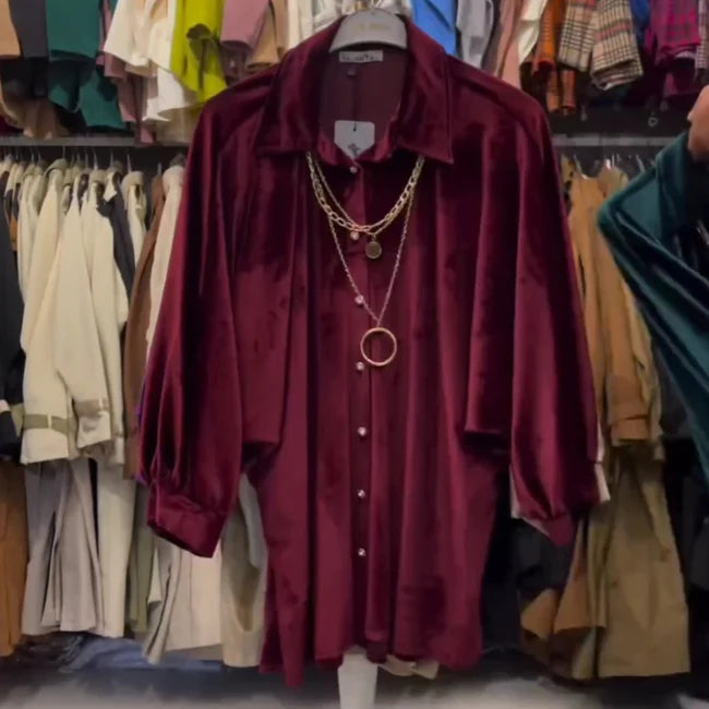 Bea's Luxe Velvet Top