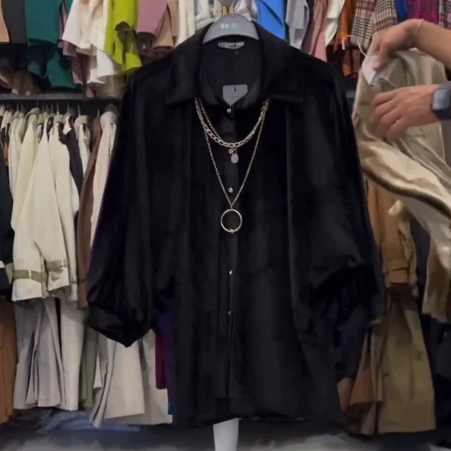 Bea's Luxe Velvet Top