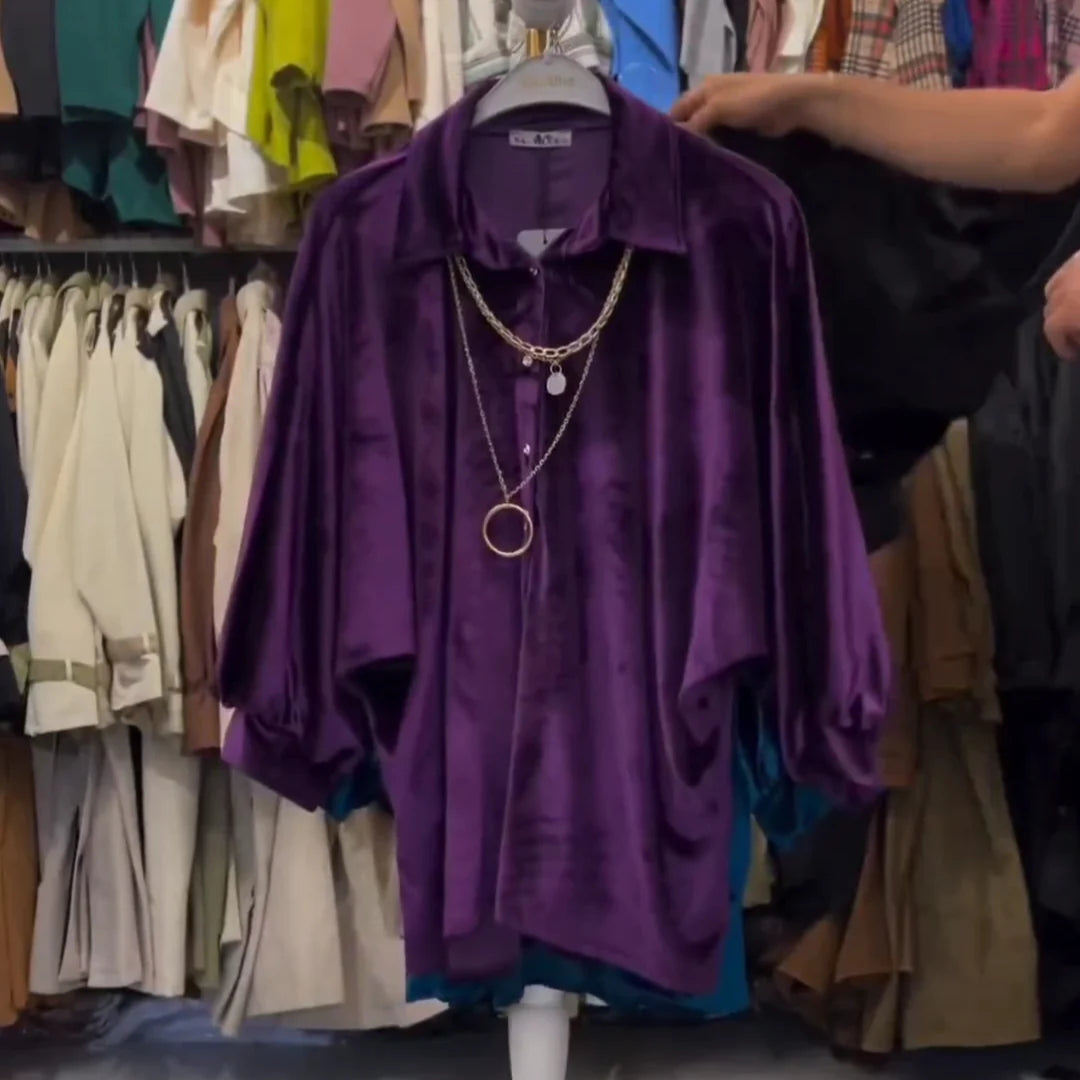 Bea's Luxe Velvet Top