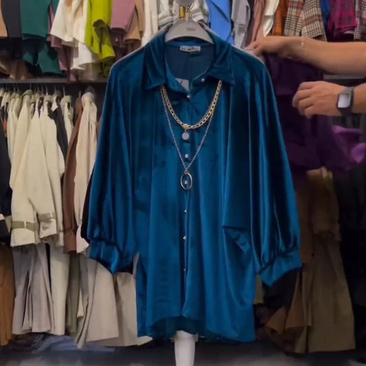 Bea's Luxe Velvet Top