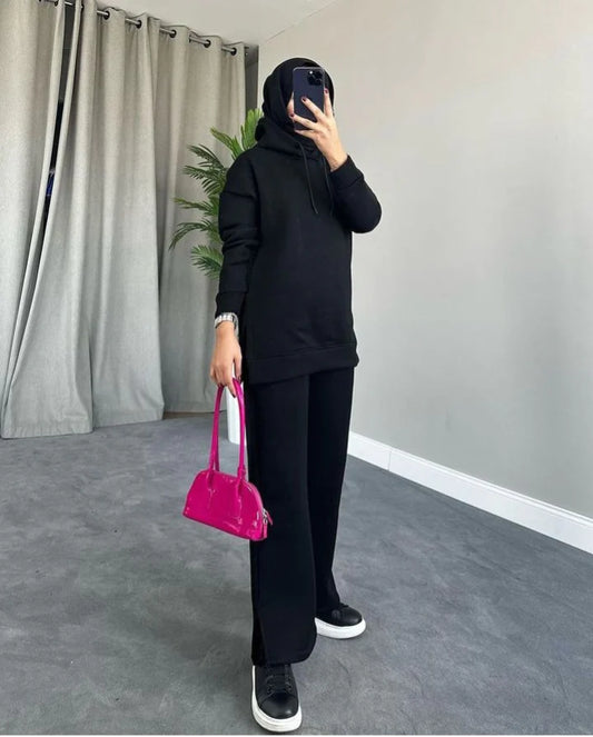 CH-400 Bea's Hooded Winter Fleece Tracksuit