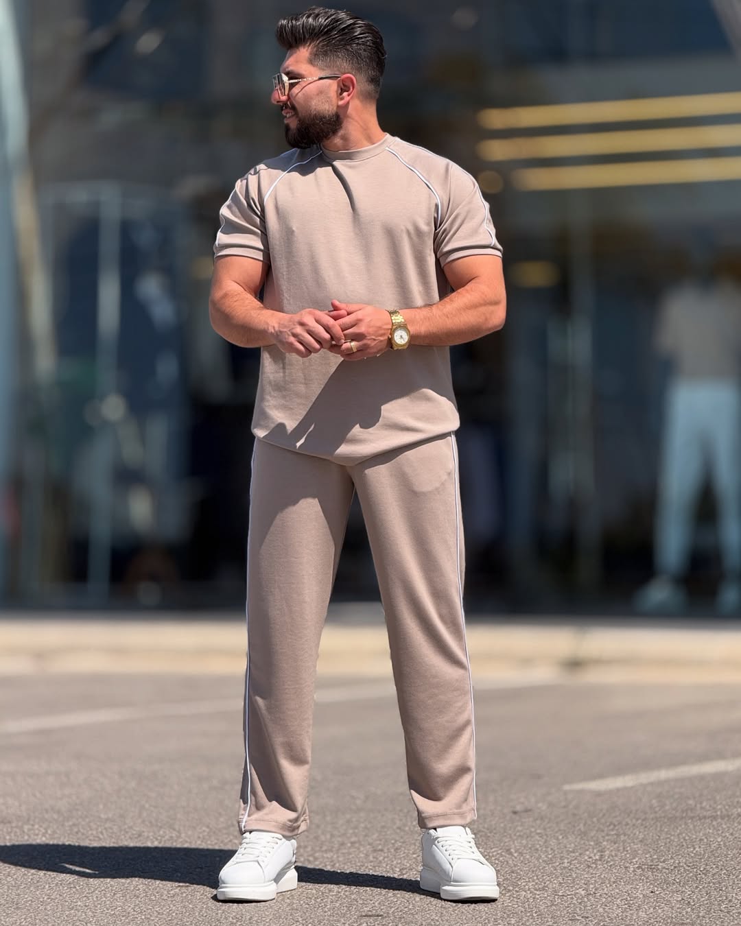 LI-54 JetLine Luxe Co-ord Set – Effortless Edge in Motion | By BEA'S
