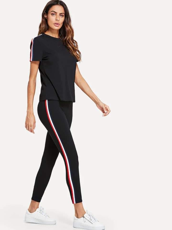 SIDE STRIPE TRACK SUIT SW # 0052