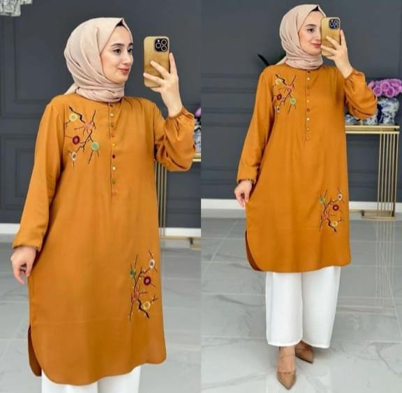 CH-527 BEA'S Elegant 2-Piece Printed Suit – Stylish & Comfortable