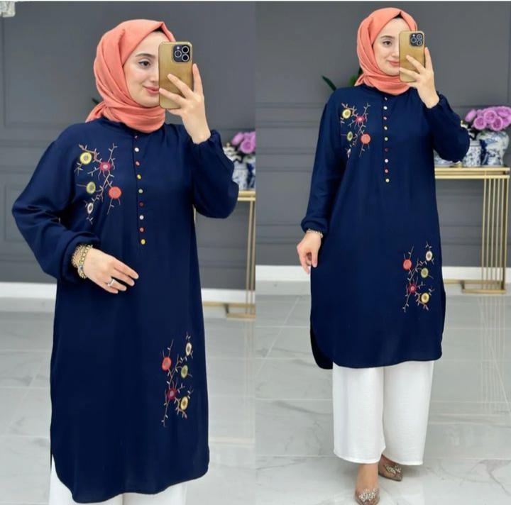 CH-527 BEA'S Elegant 2-Piece Printed Suit – Stylish & Comfortable