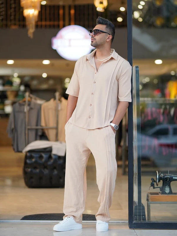 LI-57 Beas Tailored Co-ord Outfit – Premium Comfort & Style