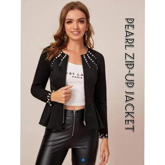 Bea's PEARL ZIP-UP JACKET