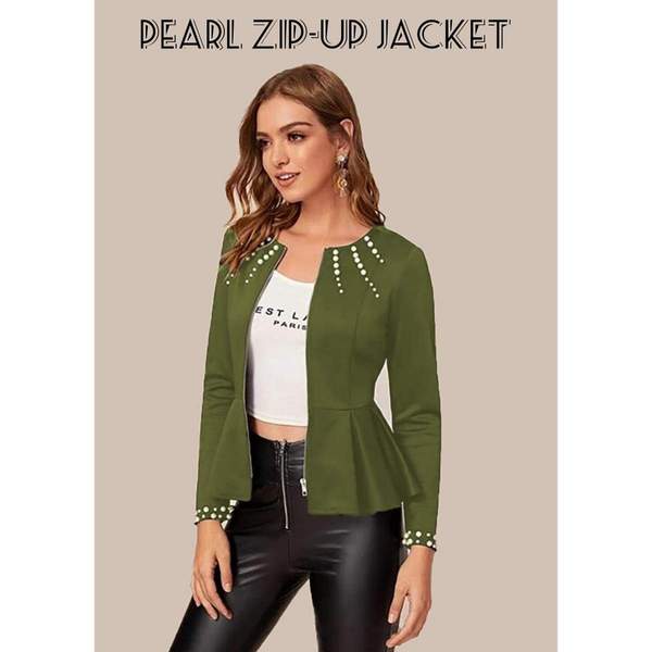 Bea's PEARL ZIP-UP JACKET