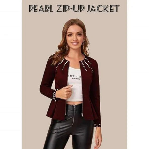 Bea's PEARL ZIP-UP JACKET