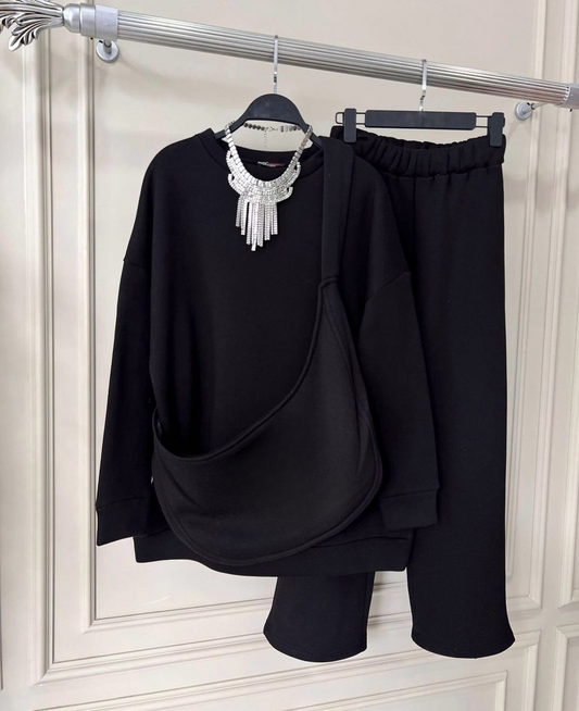 CH 391 Bea's Carryall Winter Fleece Co Ords Set SweatShirt + Trouser + Bag