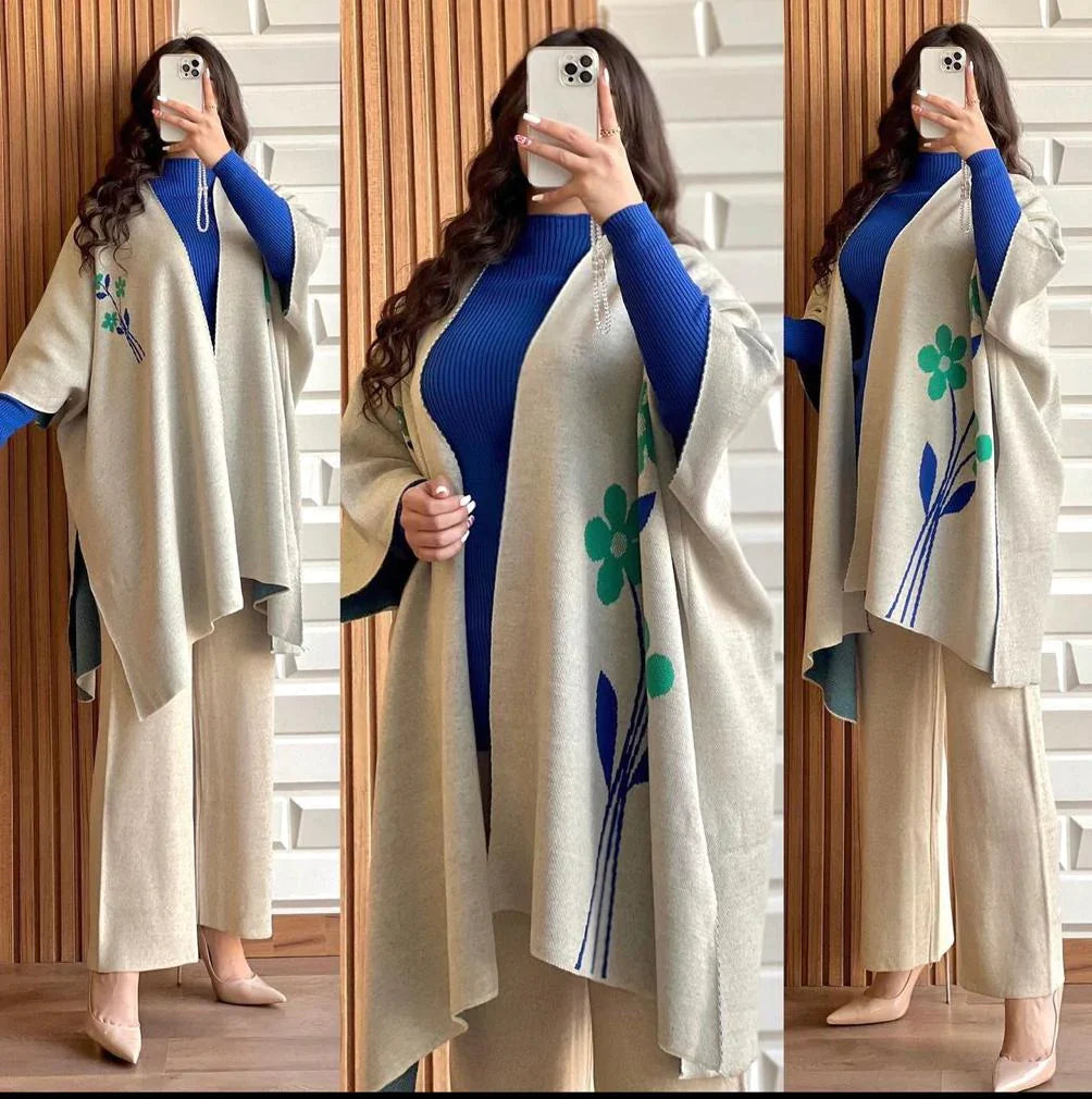 CH-328 Ready To Wear 3 Pcs Winter Fleece Outfit