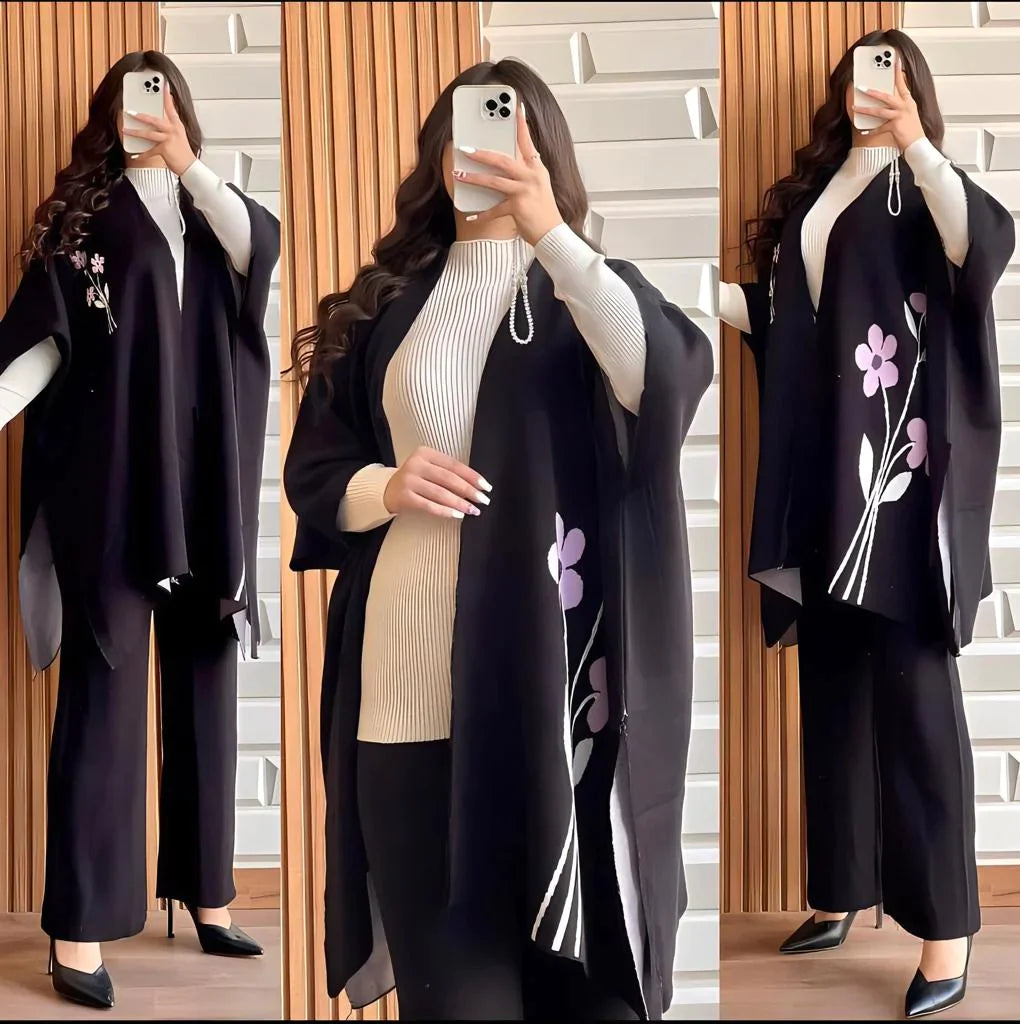 CH-328 Ready To Wear 3 Pcs Winter Fleece Outfit