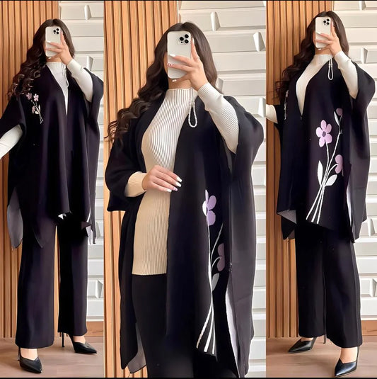 CH-328 Ready To Wear 3 Pcs Winter Fleece Outfit