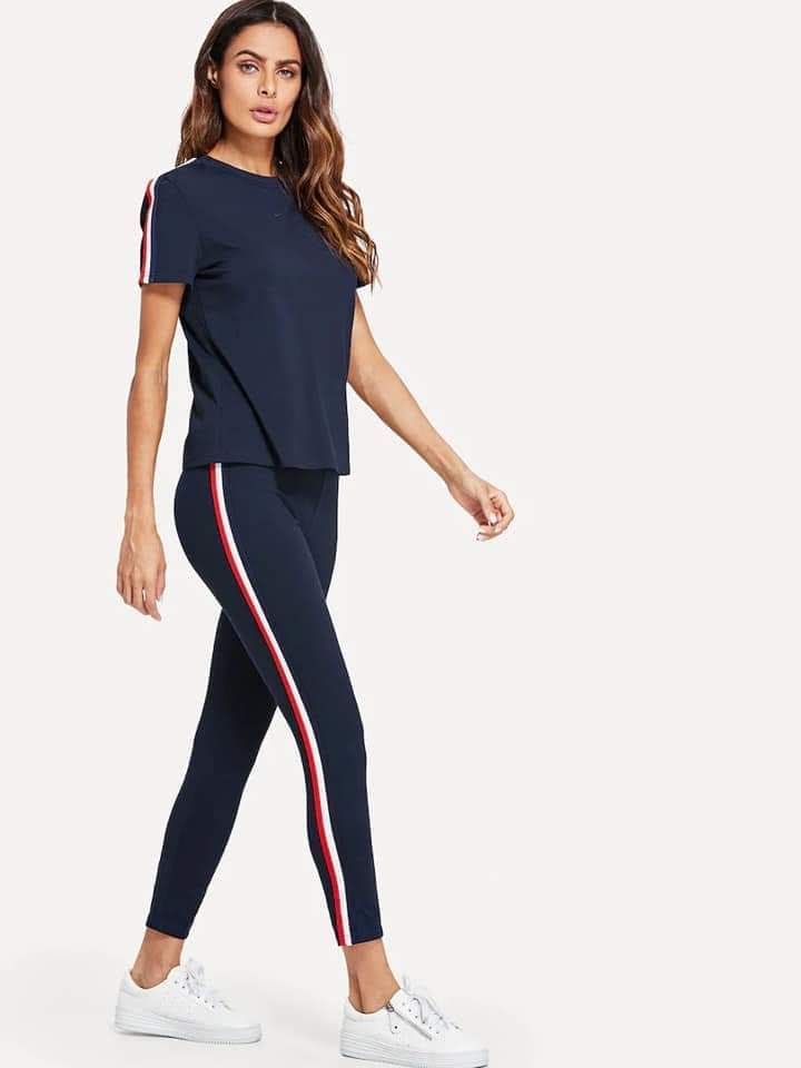 SIDE STRIPE TRACK SUIT SW # 0052
