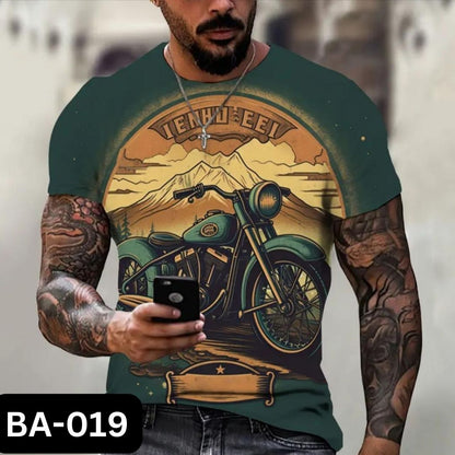 Men's 3D T-Shirt ---BA-019