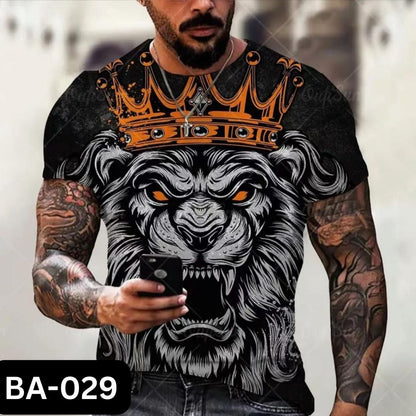 Men's 3D T-Shirt ---BA-029