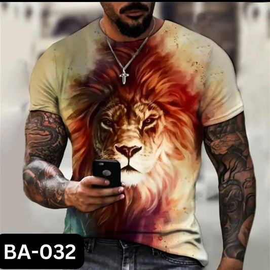 Men's 3D T-Shirt ---BA-032