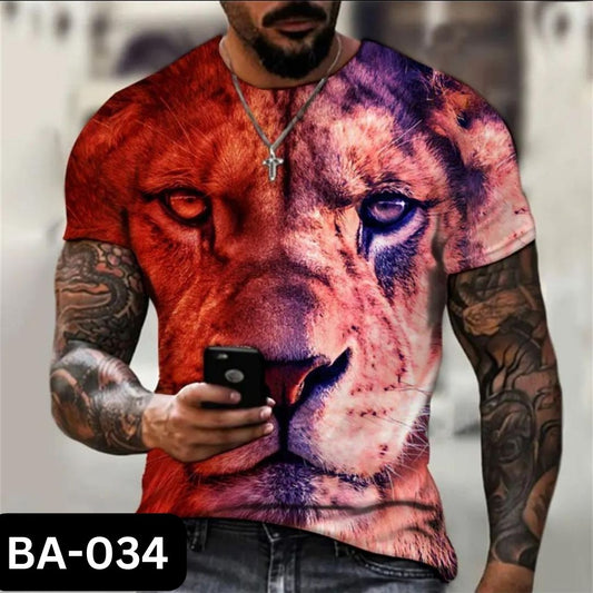 Men's 3D T-Shirt ---BA-034