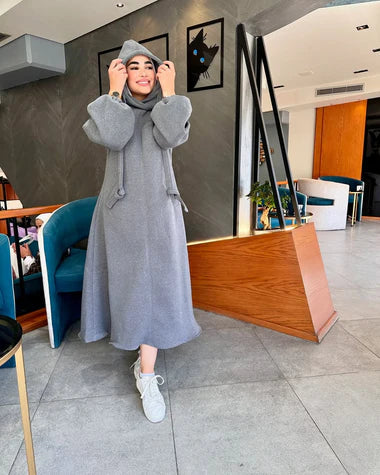 CH-512 Cloud Flow Long Pocket Hoodie