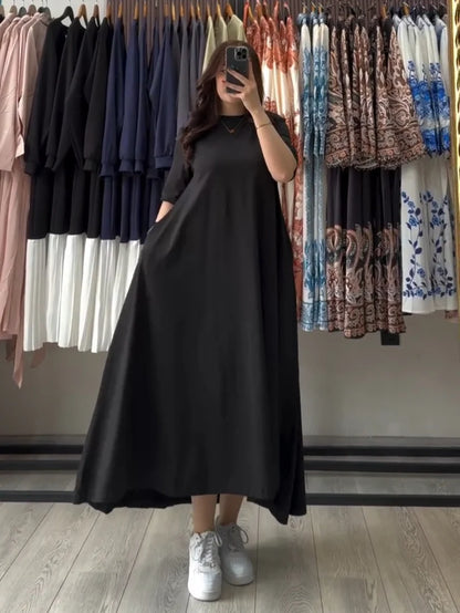 CH-560 Bea's Long Loose Iraqi Summer Top