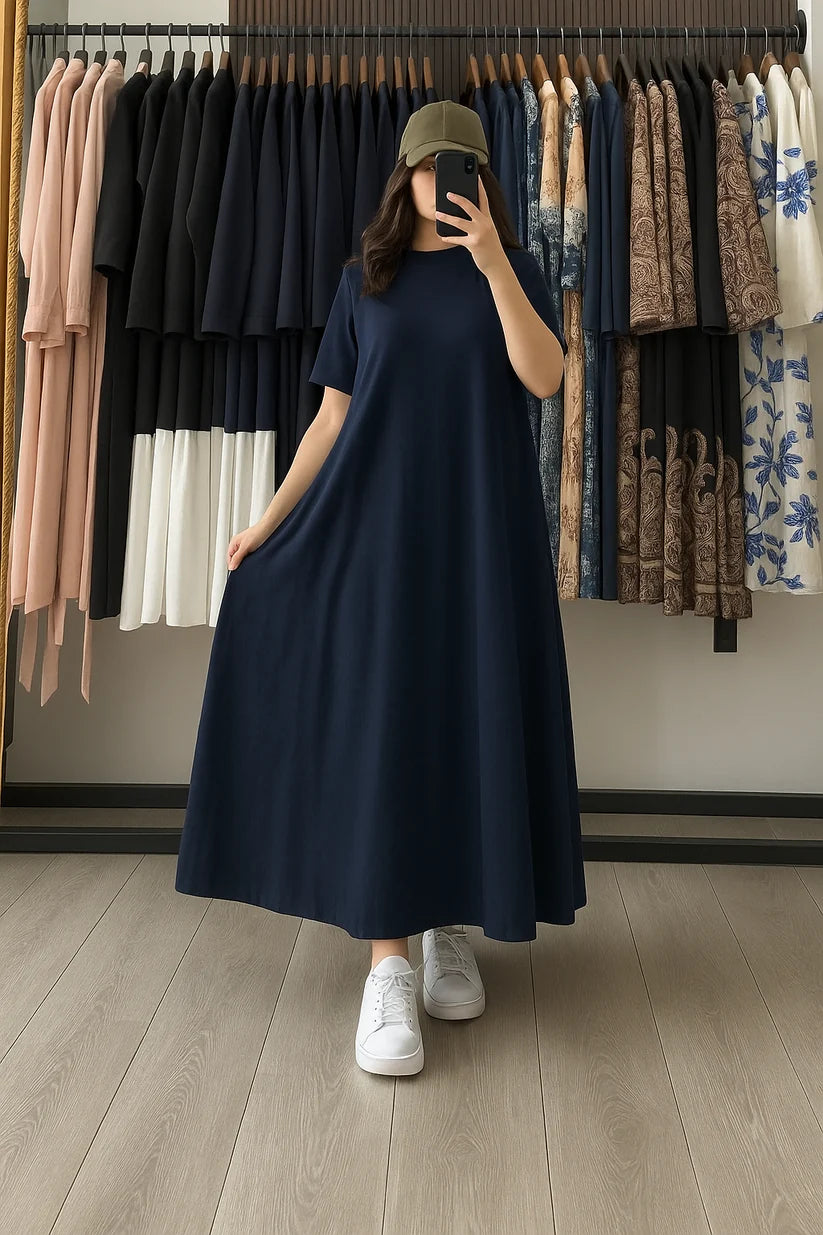 CH-560 Bea's Long Loose Iraqi Summer Top