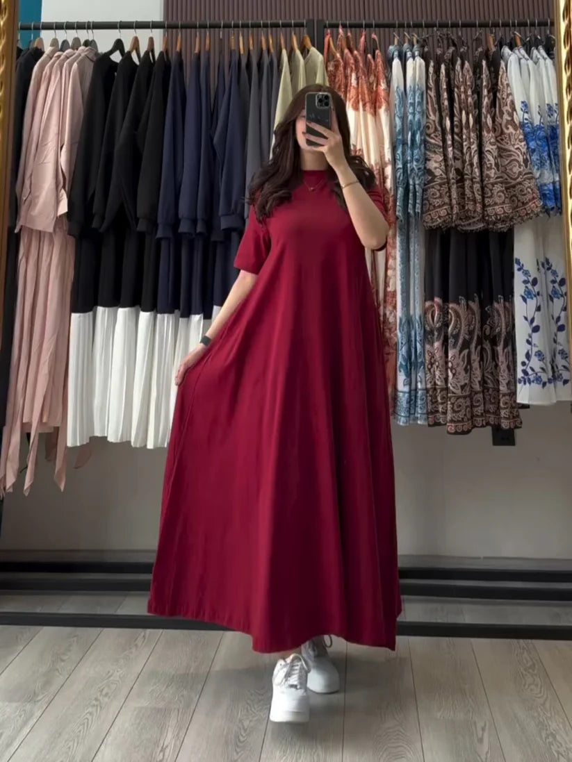 CH-560 Bea's Long Loose Iraqi Summer Top