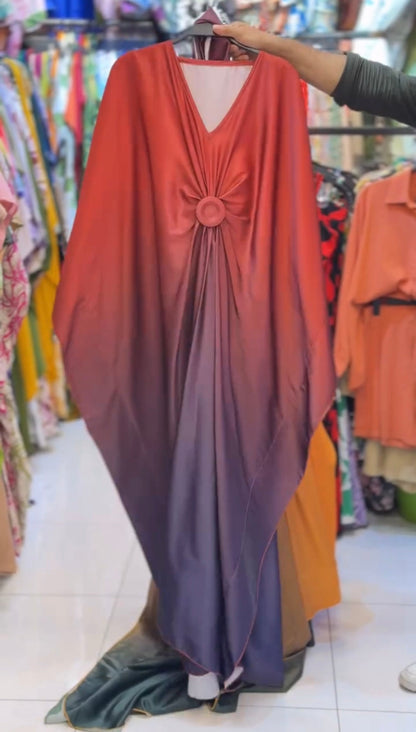 CH-537 Beaswear Double Tone Kaftan