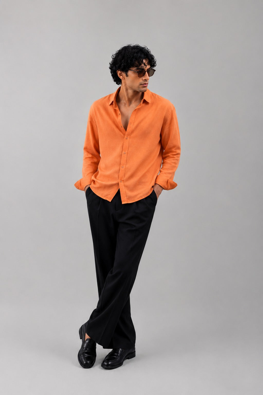 BS-ORG-001 |BEA'S| Essential Shirt – Orange