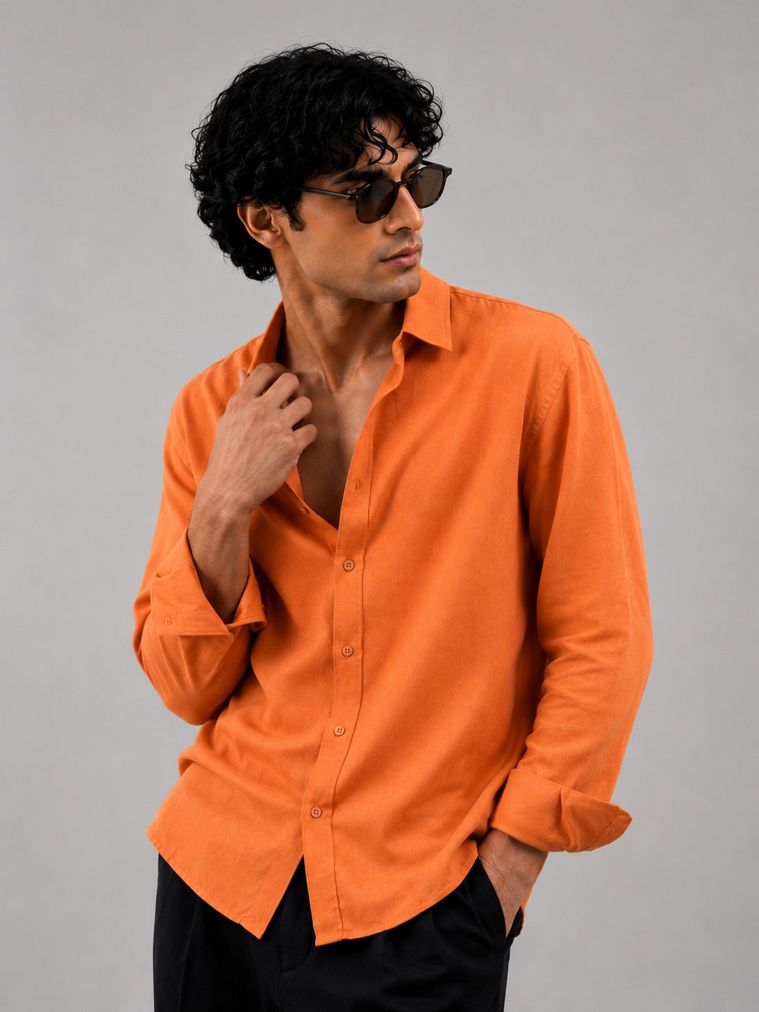 BS-ORG-001 |BEA'S| Essential Shirt – Orange