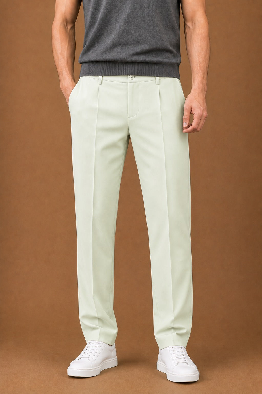 BT-003 |BEAS| Korean Style Black Slim Fit Trouser