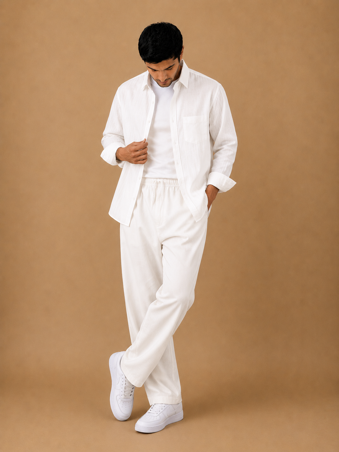 |BEAS| Luxe Linen Essential Co-Ord Set