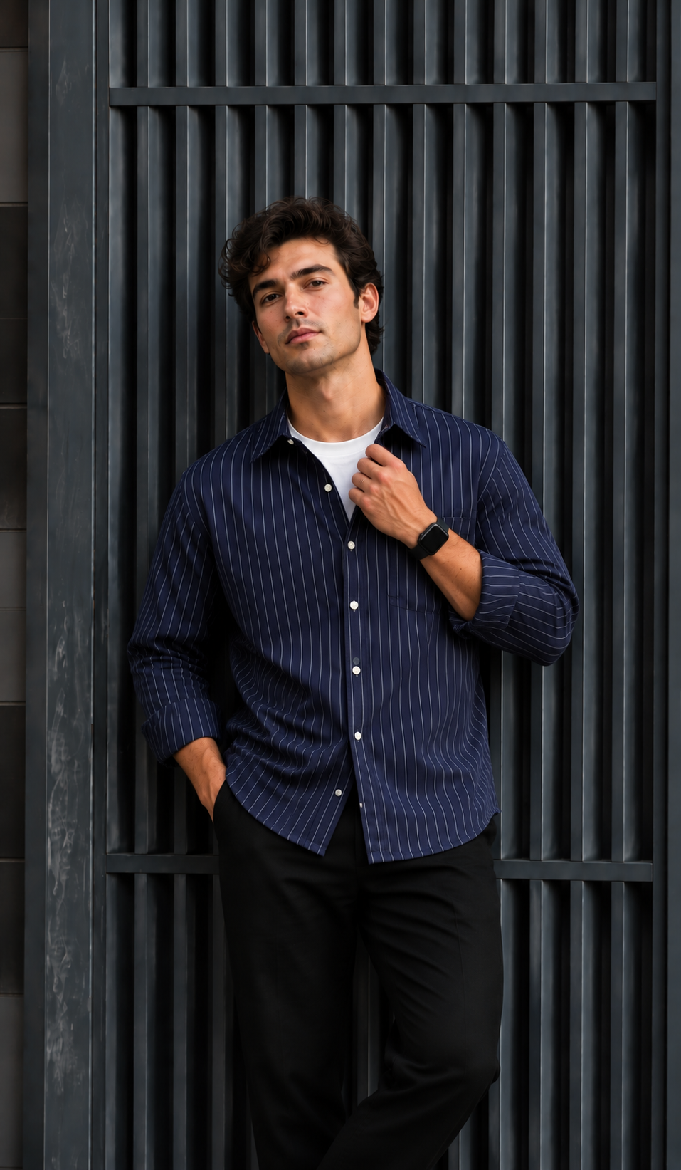BS-004 |BEAS| Noir Line Signature Shirt