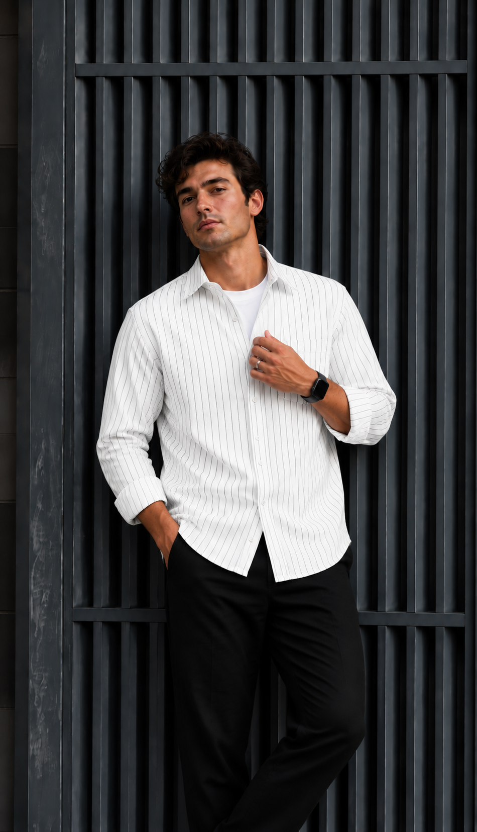 BS-004 |BEAS| Noir Line Signature Shirt