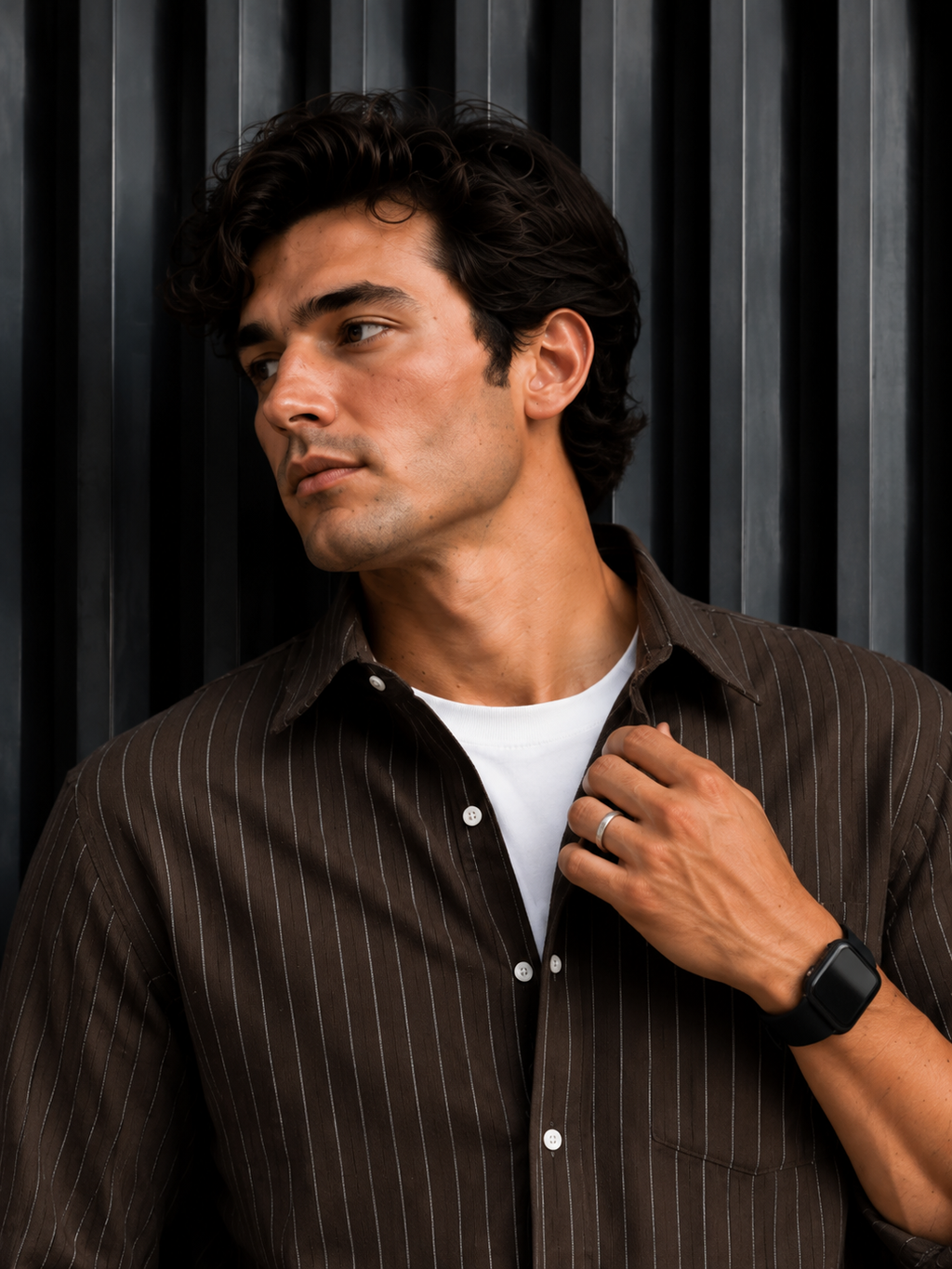 BS-004 |BEAS| Noir Line Signature Shirt