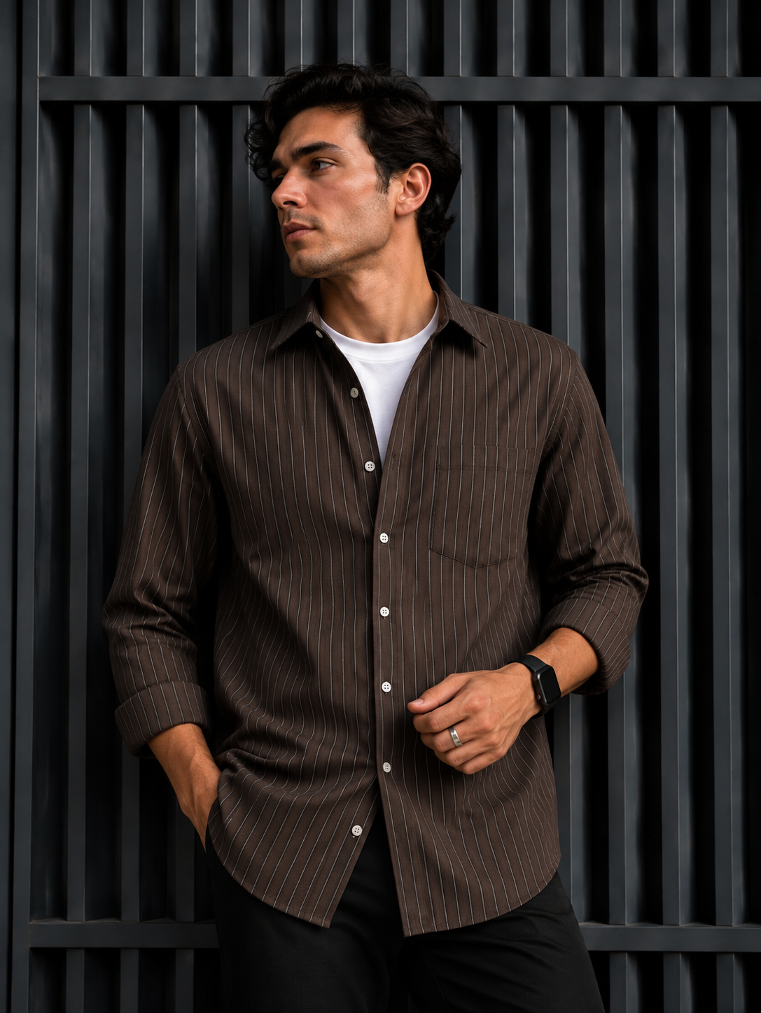 BS-004 |BEAS| Noir Line Signature Shirt