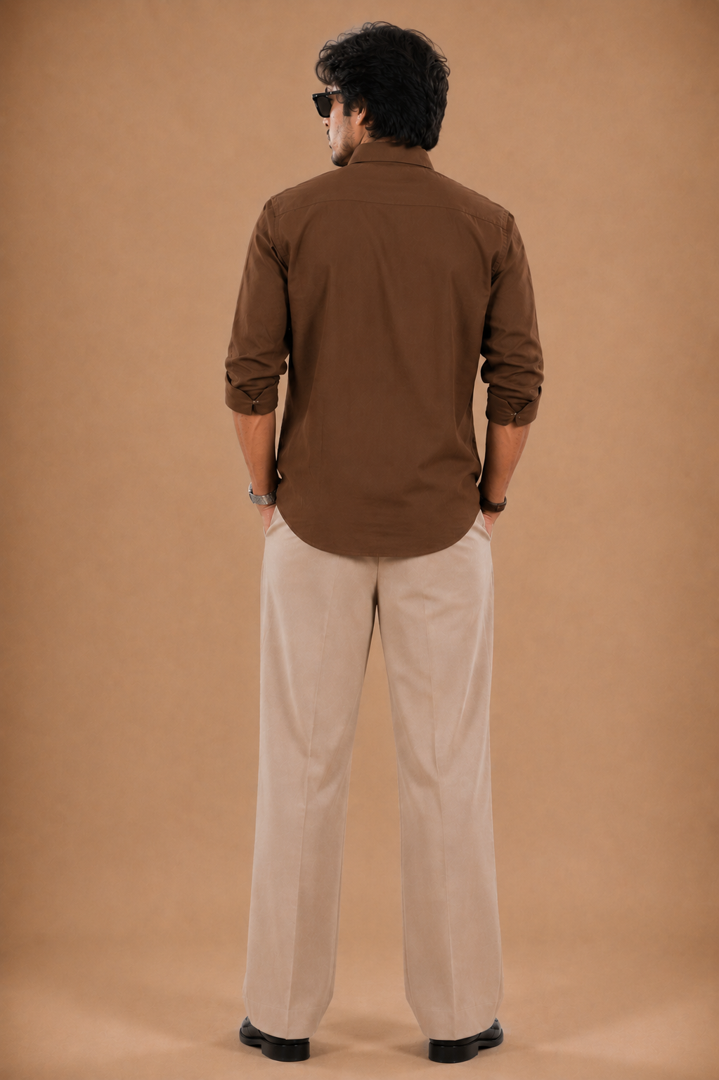 |BEAS| Luxe Earth-Tone Signature Co-Ord Set