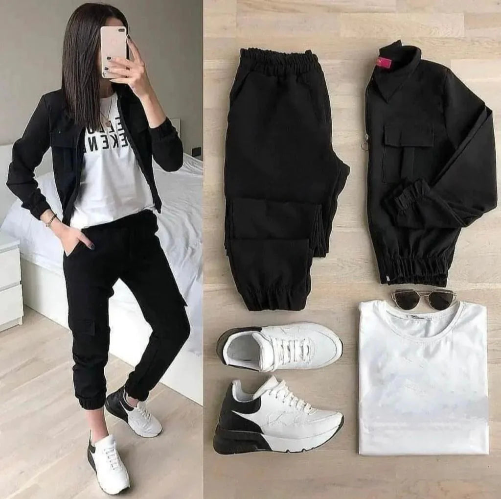 Winter Pocket Style Tracksuit LY-11