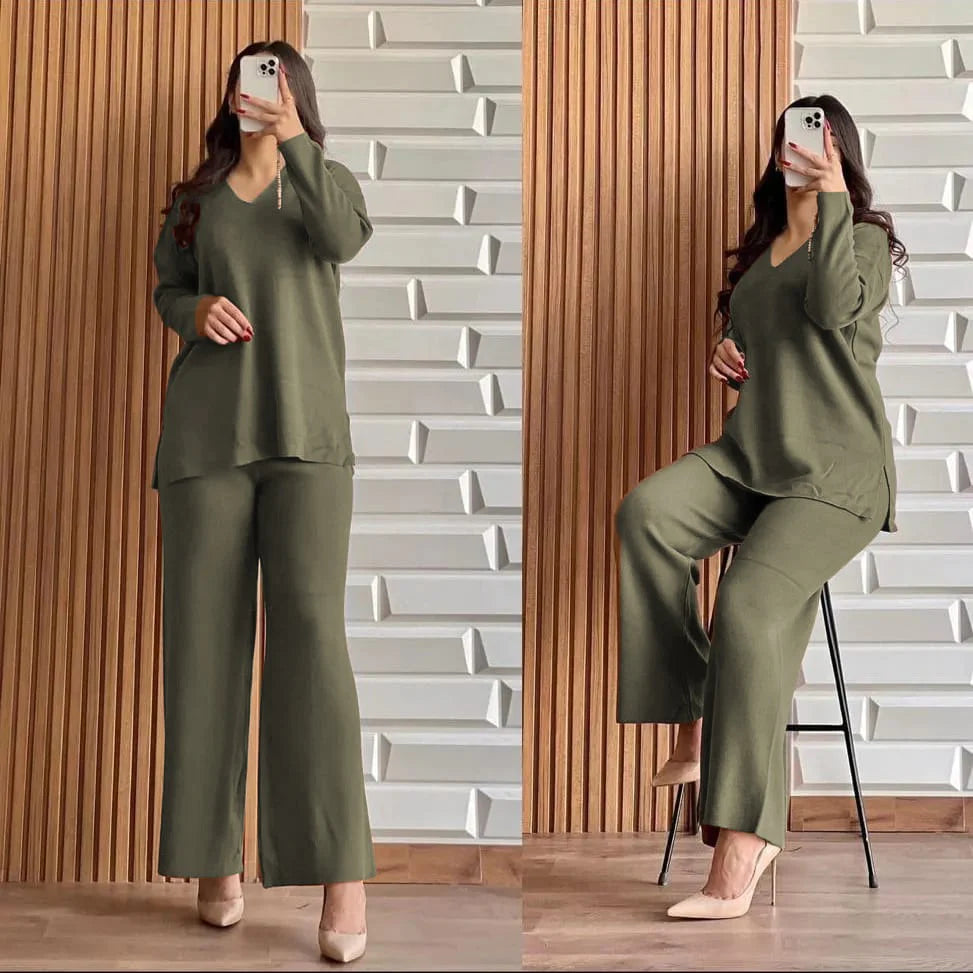 LY-17 BEA'S WOMEN LUXURY CO-ORD SET ( 11/11 SALE)