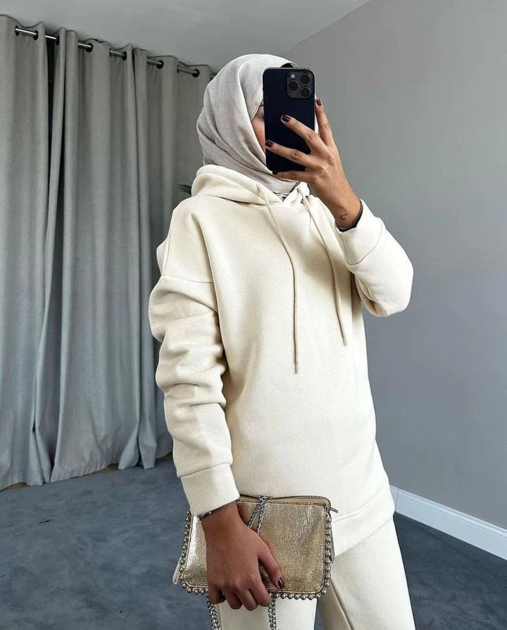 CH-400 Bea's Hooded Winter Fleece Tracksuit