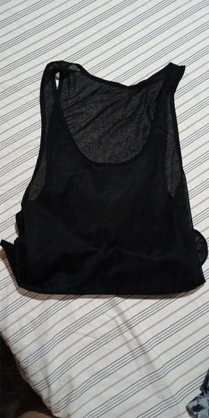 CH#435 Pack Of 3 Elysian Fit O-Neck Sleeveless Gym Tank Tops