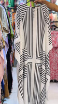 CH-533 Beaswear Silk Kaftaan Dress