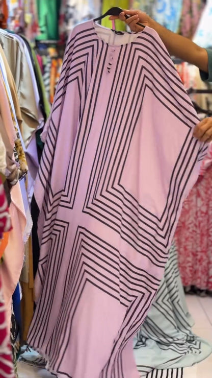 CH-533 Beaswear Silk Kaftaan Dress