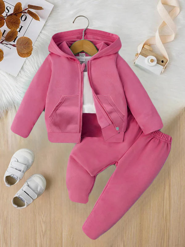 KIDS-22 Baby / Boy WINTER FLEECE 2PCS KID'S TRACKSUIT