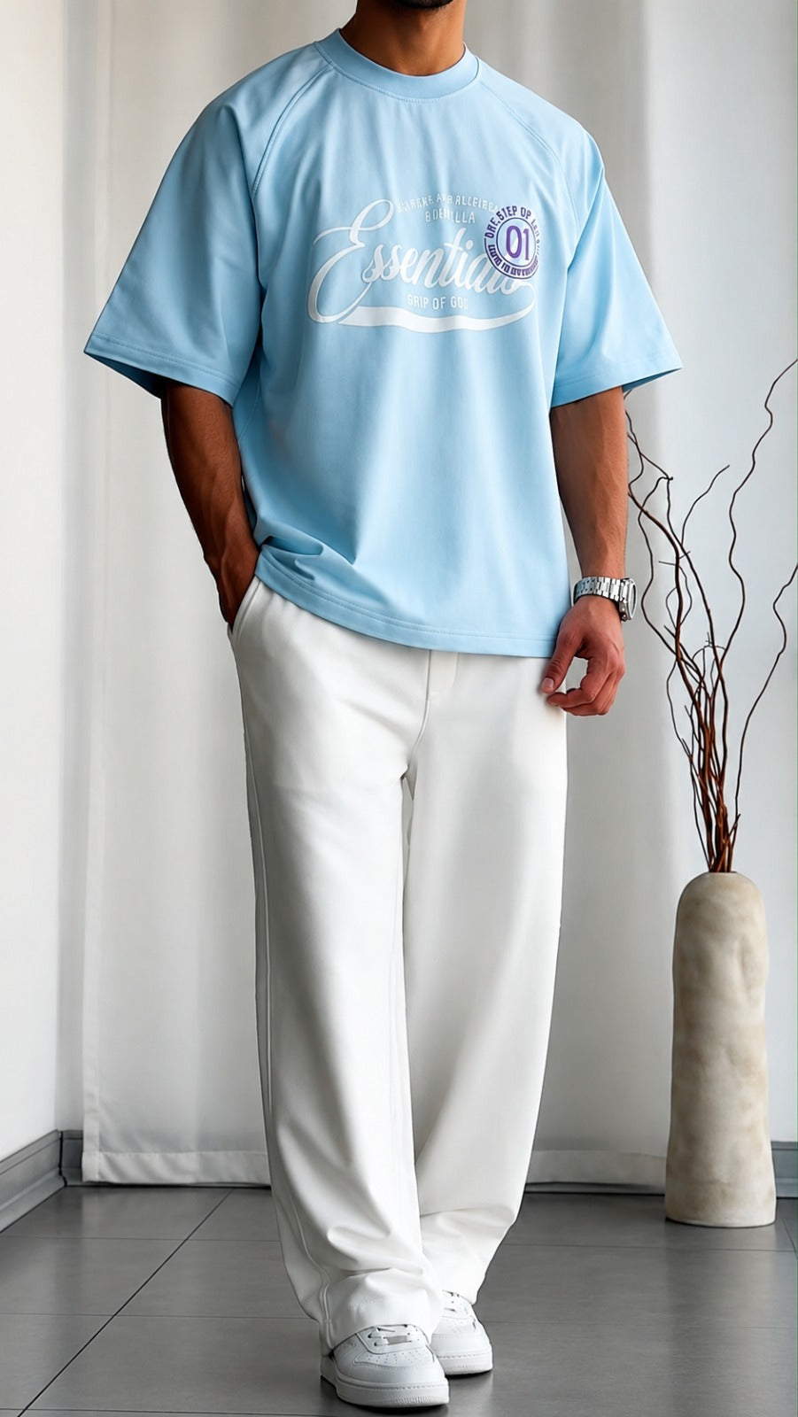LI-111 | BEAS | Classic Essentials Premium Oversized Tee