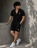 LI-113 |BEAS| Men’s Premium Textured Shirt & Shorts Co-Ord Set